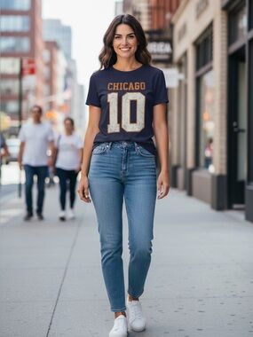 Women's Graphic Tee - Chicago 10